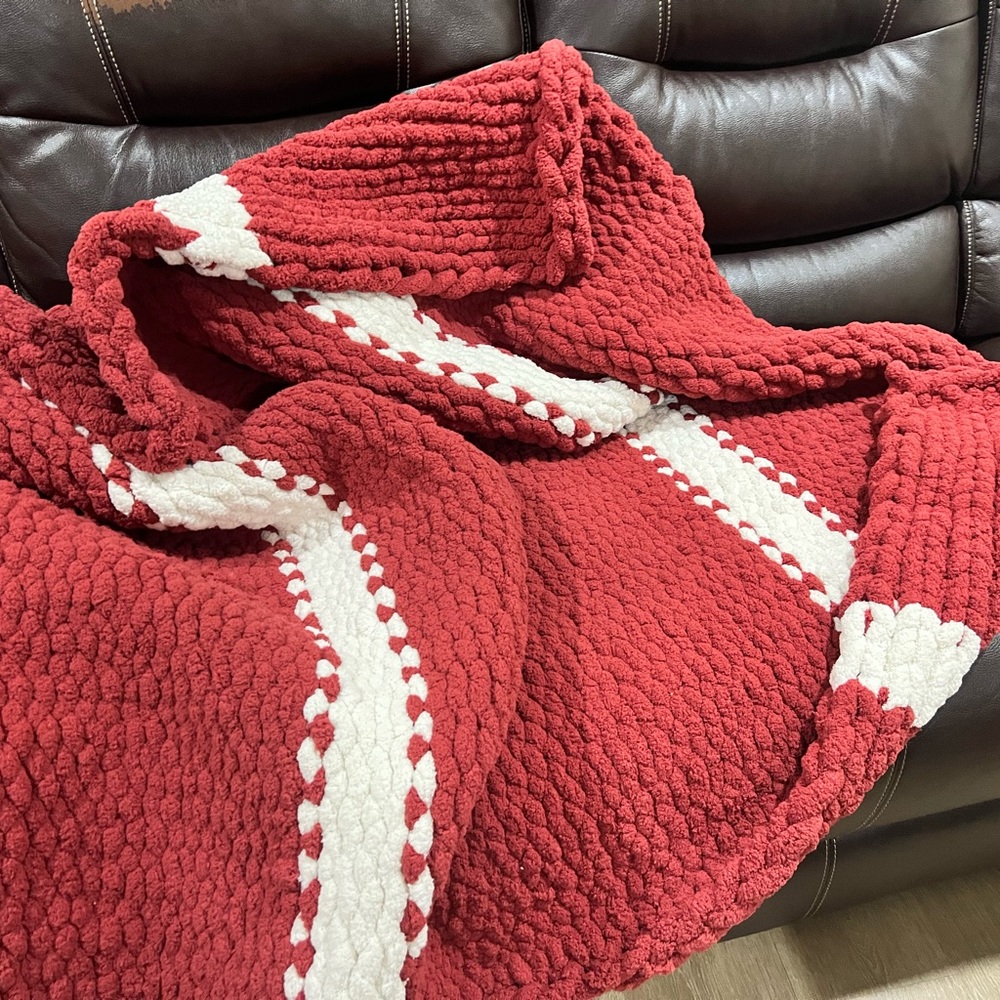 hand made Chunky blanket